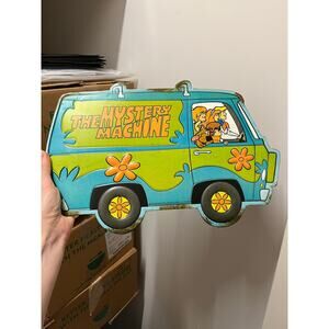 Scooby-Doo Mystery Machine Metal Hanging Wall Sign